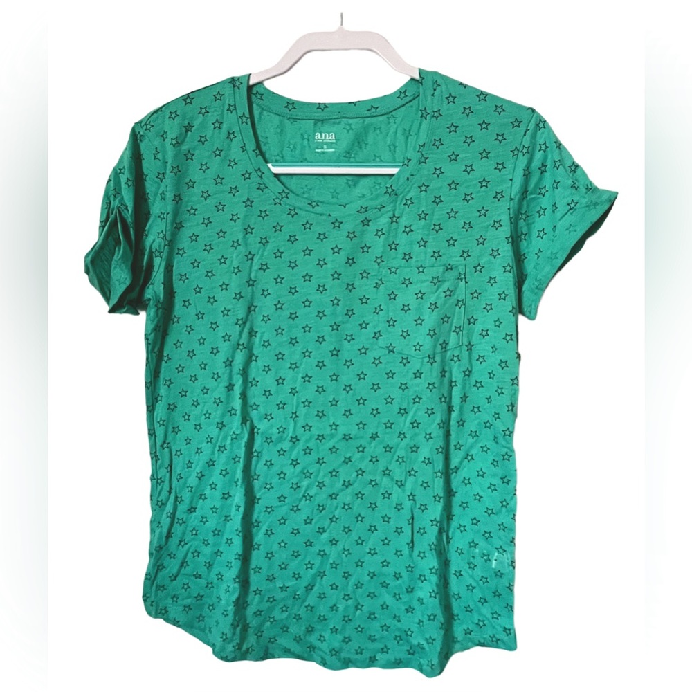 Women’s A.N.A Black Star Marine Green Tee